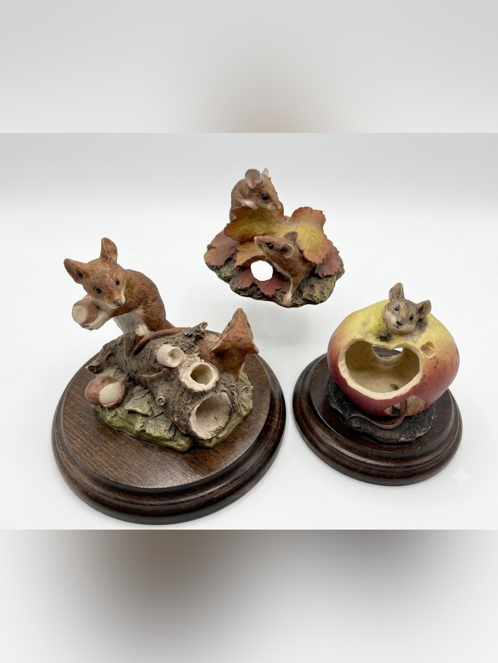 Vintage Country Artists by Richard Cooper & Company Field Mouse Figurines-set 3